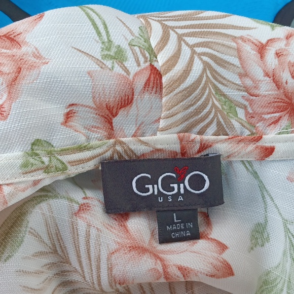 🆕GiGiO Boutique Floral and Animal Print Kimono Size Large - XL - Picture 7 of 10